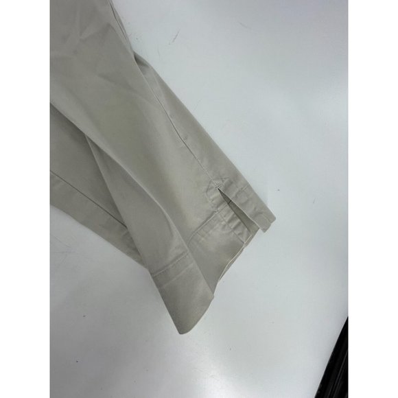 Ruby Rd Women's Plus Beige Cropped Crop Stretch Khaki Pants Size 16 - Picture 11 of 12